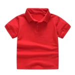 red polo shirt